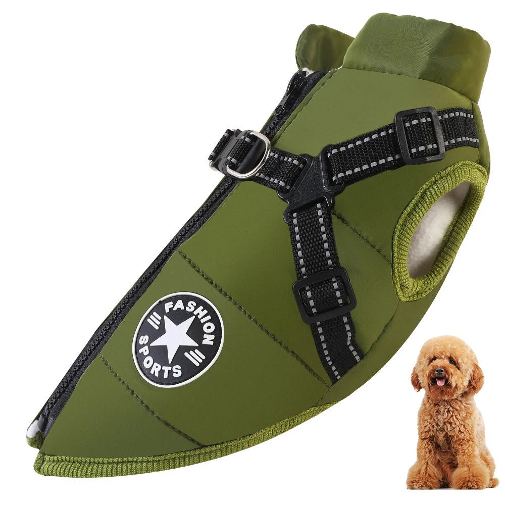 Manteau Chien : Confort et harnais Sécuritaire Optimal - Monchienzen